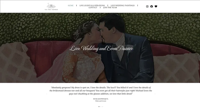 The Pure Paintress website